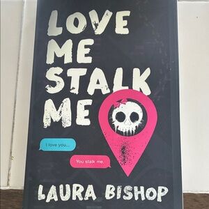 Laura Bishop 'Love Me Stalk Me' Book - Black and Pink